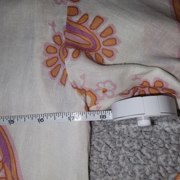 J. Crew Gorgeous 😍 , Orange , And Purple , Boho , Style Dress - Picture 9 of 16